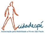 Logo da Cidadeapé, Associação pela Mobilidade a Pé em São Paulo