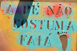 A pe não costuma faia