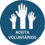 Aceita voluntários