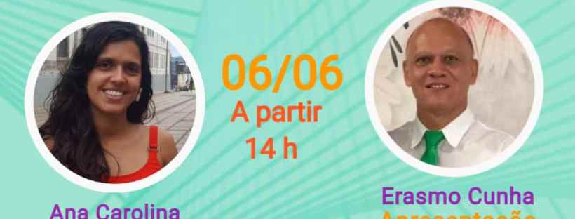 Card do programa Trânsito na Cidade, da rádio Cidade Esperança: entrevista ao vivo com Ana Carolina, da Cidadeapé, em 06/06 às 14h